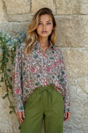 Good Boyfriend Shirt - Monarch Botanical Ecru