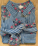 Good Boyfriend Shirt - Bali Floral Blue