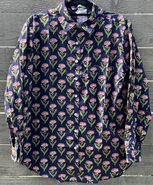 Good Boyfriend Shirt - Carolina Tulip Navy