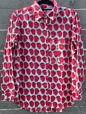 Good Boyfriend Shirt - Strawberry