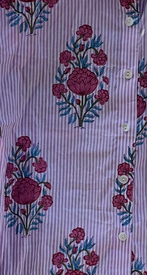 Good Boyfriend Shirt - Avalon Floral Lavender