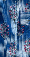 Good Boyfriend Shirt - Bali Floral Blue