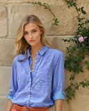 Good Boyfriend Shirt - Bluebird