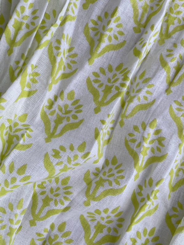 Scarf - Sunflower Citron Skinny