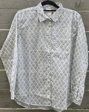 Good Boyfriend Shirt - Sunflower Olive
