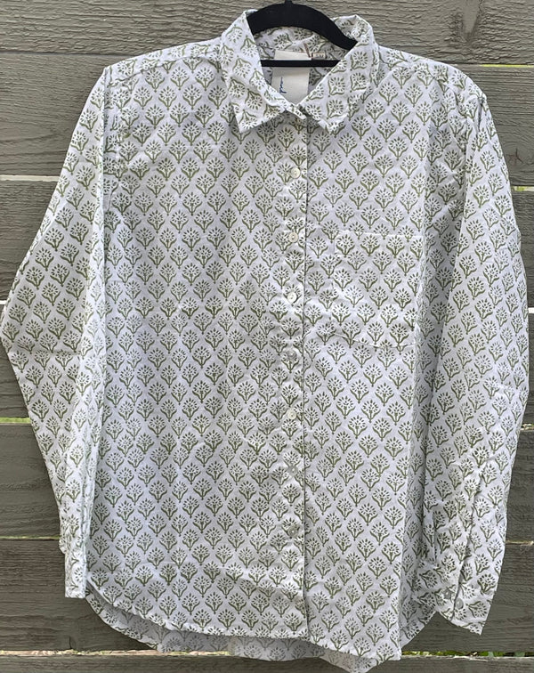 Good Boyfriend Shirt - Sunflower Olive
