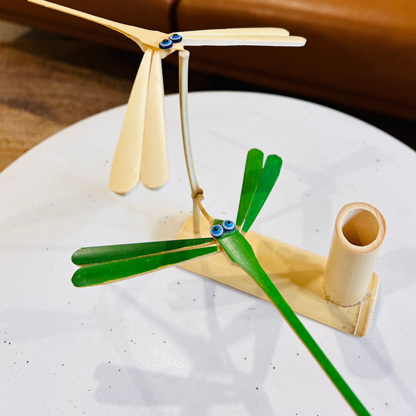 Bamboo Kids Toy | Self Balancing Dragonfly