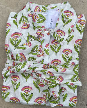 Good Boyfriend Shirt - Carolina Tulip White