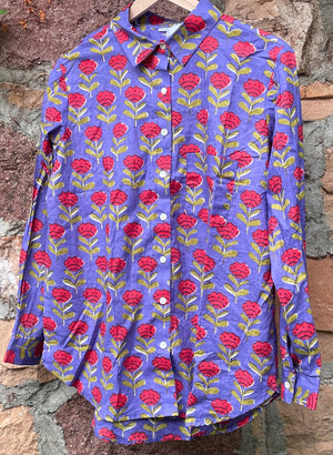 Good Boyfriend Shirt - Netherlands Tulip Violet