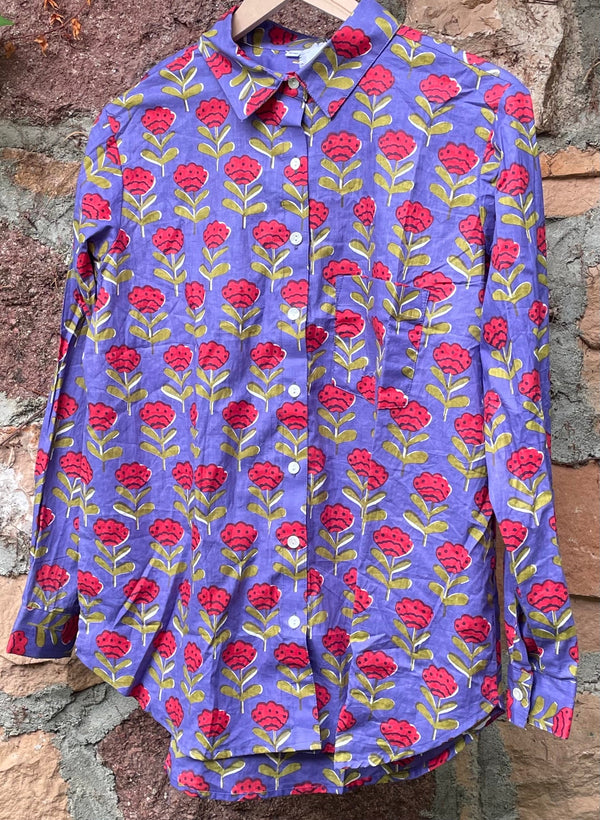 Good Boyfriend Shirt - Netherlands Tulip Violet