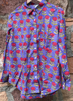 Good Boyfriend Shirt - Netherlands Tulip Violet