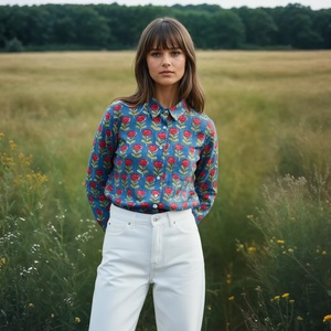 Good Boyfriend Shirt - Netherlands Tulip Navy