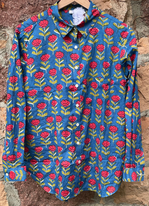 Good Boyfriend Shirt - Netherlands Tulip Navy