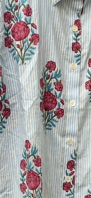 Good Boyfriend Shirt - Avalon Floral Sky