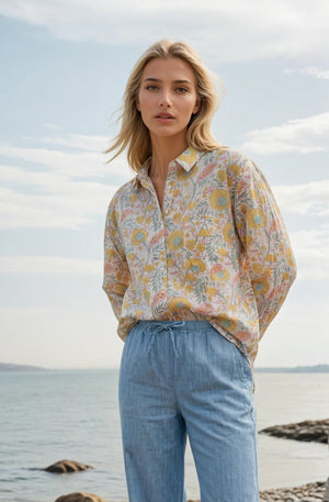 Good Boyfriend Shirt - Somerset Floral