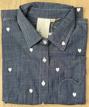 Good Boyfriend Shirt - Hearts Stitch