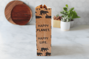 Compostable Paper Lunch Sacs Variety Pack
