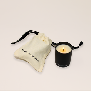 Matte Black Votive Candle