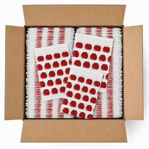 500 Self-Sealing Sandwich Bags - Apple