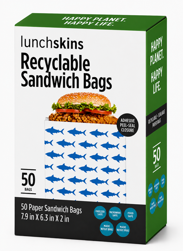 Recyclable Sandwich Bags Shark