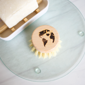 Wooden Scrub Brush