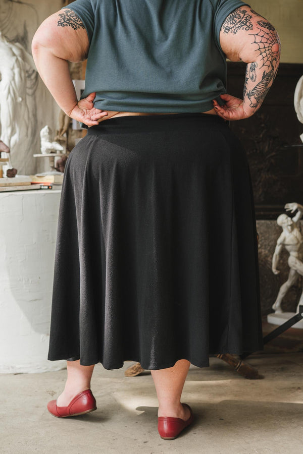 Muse Skirt in Graphite