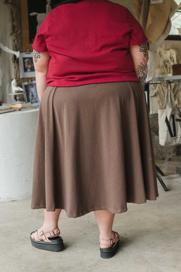 Muse Skirt in Umber