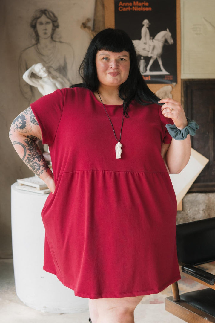 Porch Dress (Updated) in Madder