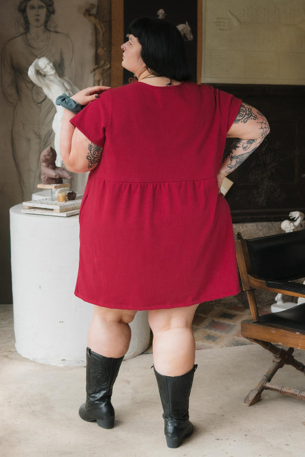 Porch Dress (Updated) in Madder