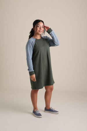 Cabin Dress in Balsam