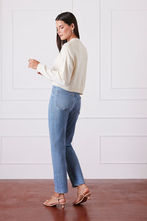 Diana Cardigan in Oat Milk