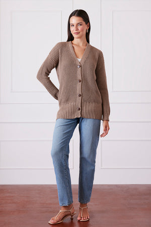Emily Cardigan in Mocha