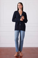Emily Cardigan in Midnight Navy