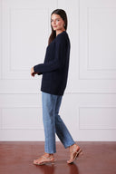 Emily Cardigan in Midnight Navy