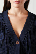 Emily Cardigan in Midnight Navy