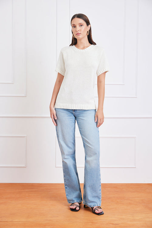 Simone Sweater Tee