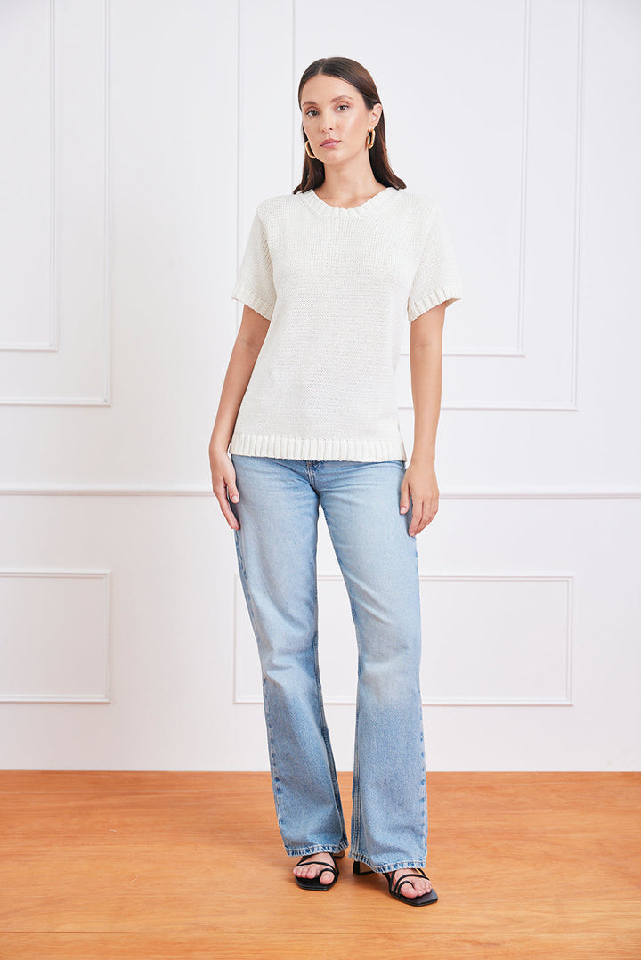 Simone Sweater Tee