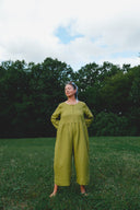 Ranch Jumpsuit (Updated) in Avocado