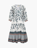 Kimono Sleeve Midi Dress