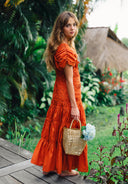 LA TOTE Recycled Tote Bag In Gold