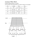 Lennon Smocked Mini Skirt in Paisley Garden