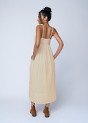 Hamptons Linen Dress - Flax