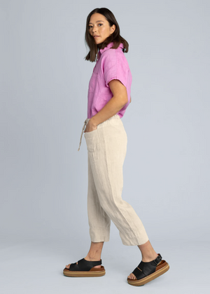 Marina Pant - Linen Ecru