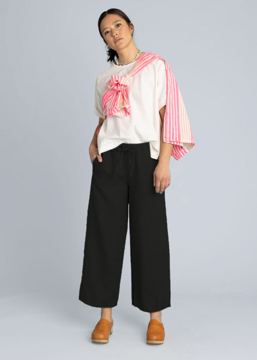 Shore Pant - Linen Black