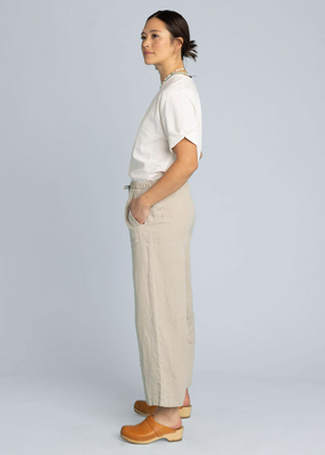 Shore Pant - Linen Natural Flax