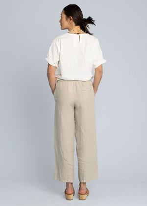 Shore Pant - Linen Natural Flax