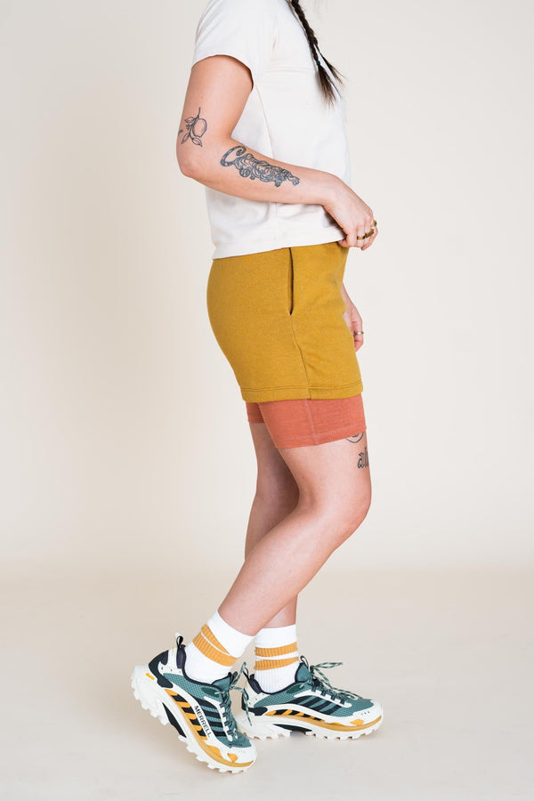 EveryBODY Shorts in Goldenrod