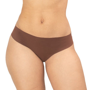 Organic Cotton No Show Low Rise Thong