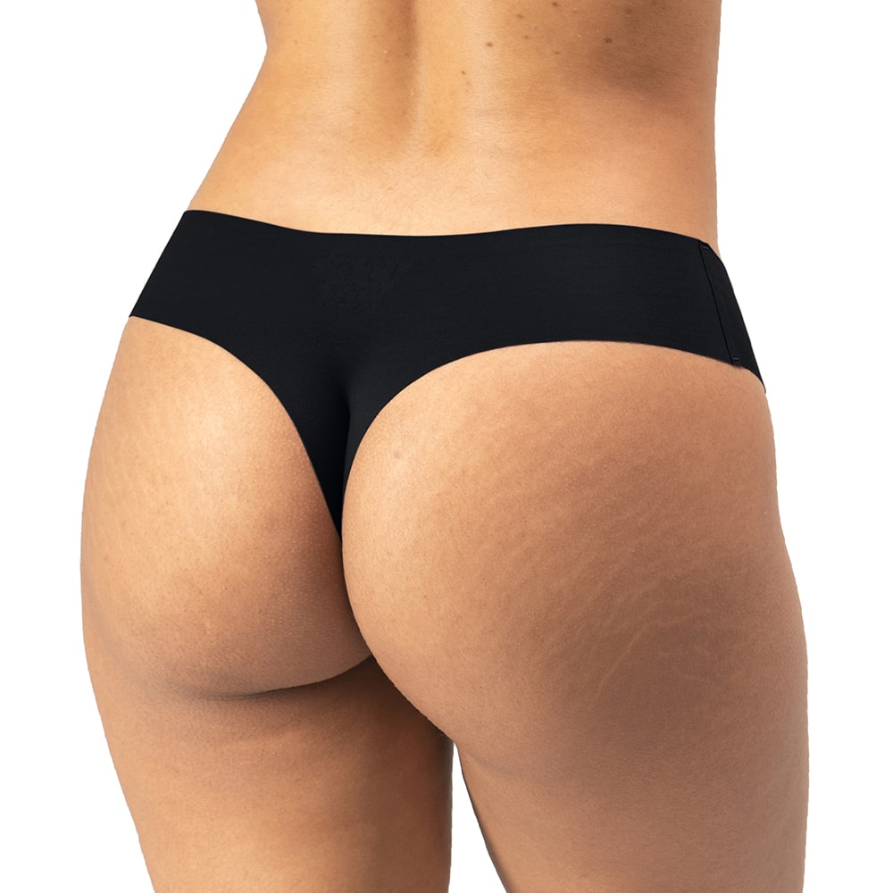 Organic Cotton No Show Low Rise Thong