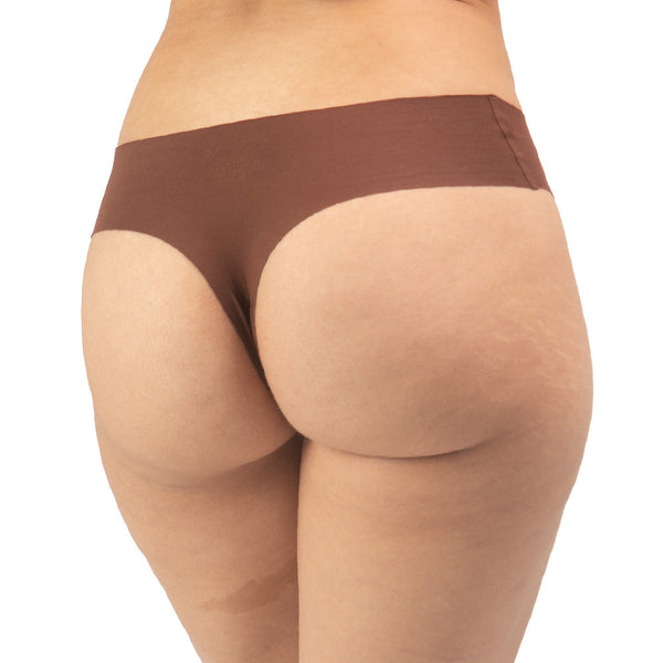 Organic Cotton No Show Low Rise Thong